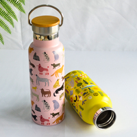 Tasse de voyage en acier inoxydable 304 personnalisée pour gobelet cadeau tasses thermos pour enfants fiole à vide bouteilles d'eau thermos isolées