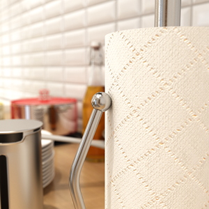 Toallero de papel para cocina, soporte de acero inoxidable para rollo de pañuelos, Base de mármol, accesorios de cocina - Product Image 3
