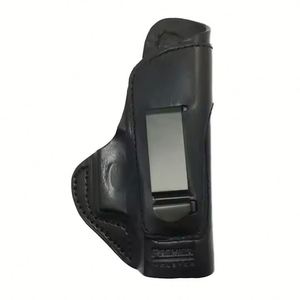 Holster tactique en cuir véritable moulé, avec clip ceinture – Produit premium très demandé - Product Image 1
