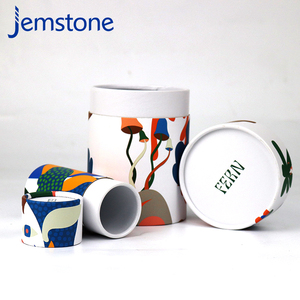 Prototipado rápido materiales ecológicos caja cilíndrica de cartón impresa personalizada embalaje de tubo de papel - Product Image 4