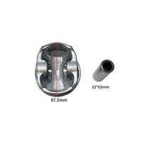 Kusima-Kit de Piston de 87.5mm pour Ford Winning 2.0T 204 HP STD 0.25 0.50 0.75 Piston avec anneau