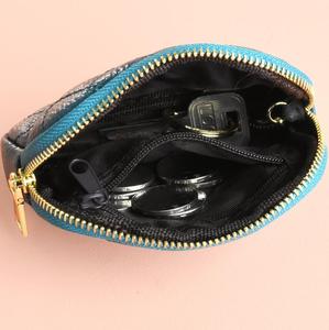 Fashion Designer Luxury Ladies Leather Key-chain <b>Purse</b> Custom Women's Change Pouch Zipper Coin <b>Purse</b> - Product Image 2