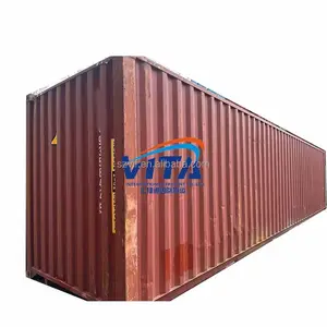 Recipientes para venda baratos 40FT 40HQ Transporte e armazenamento de carga para o exterior para venda na China novo contêiner de transporte