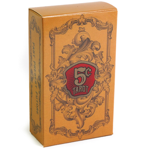 Cartes de divination personnalisées imprimées avec guide, style Tarot à bords dorés, jeu d'oracle à coins carrés, emballage plat, vente en gros pour psychiques - Product Image 6
