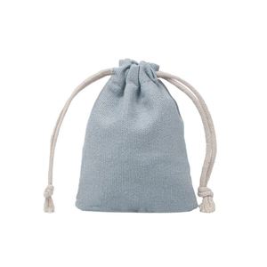 Bolsa de Almacenamiento Plegable de Algodón Suave con Cierre de Cordón, Minimalista, de Alta Calidad, Personalizable, Directo de Fábrica, para Joyería - Product Image 6