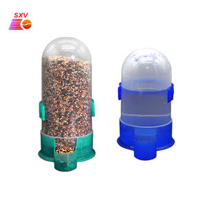 Ciotola per acqua per animali domestici pappagallo di plastica pappagallo appeso bevitore alimentatori e bevitori automatici di piccioni - Product Image 2