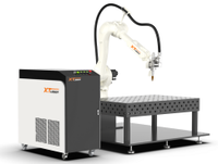 Robot de soudage laser à fibre Soudage automatisé Acier inoxydable Acier au carbone Aluminium