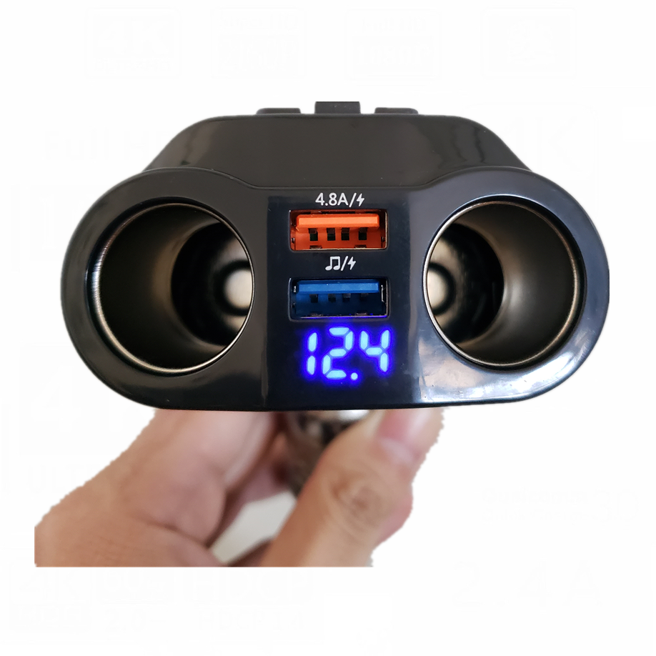 0调频发射器车载套件mp3调制器播放器无线免提音频接收器双usb充电器2