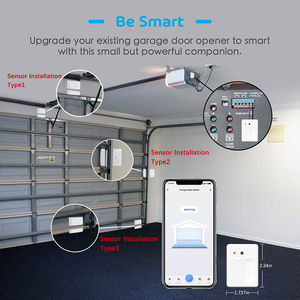 Abridor de puerta de garaje con control remoto inteligente, <span class=keywords><strong>Wifi</strong></span>, 220V, 110V, funciona con batería, eléctrico, Tuya - Product Image 5