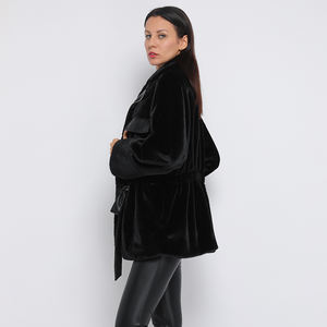 Dell'unità di elaborazione del corpo come all'interno blet inverno del coniglio del faux cappotti di <span class=keywords><strong>pelliccia</strong></span> combond <span class=keywords><strong>con</strong></span> dell'unità di elaborazione per le donne eccellente - Product Image 3