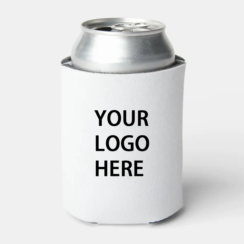 Custom Logo Printed Stubby Holder Neoprene Beer Can Cover Cooler