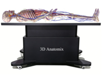 Meja Pembedahan Virtual 3D Anatomix HD (Berbahan Logam, Bertenaga Listrik) untuk Pengajaran Anatomi Interaktif dan Pendidikan Kedokteran