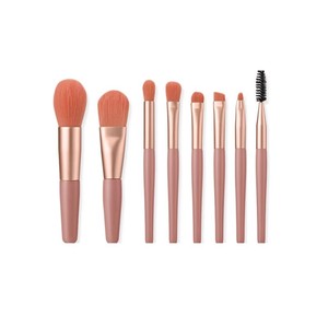 8-piece makeup brush set, Morandi portable macaron makeup brush, soft blush and eyeshadow brushes, beauty tools - Product Image 4