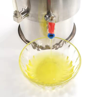 Mini acier inoxydable ménage sous vide comestible graines de lin soja sésame graines de tournesol noix de coco filtre à huile d'olive