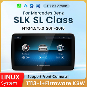HFmidia 2026 New Linux <b>System</b> 9.33inch screen For Mercedes Benz SLK R172 R231 <b>Wireless</b> CarPlay Auto Car Video Players Bluetooth - Product Image 2