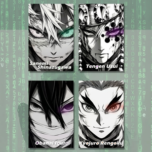 Póster Coleccionable Lenticular 3D de Anime Japonés, <span class=keywords><strong>Pintura</strong></span> al Óleo, Caja Sorpresa, Tarjetas de Exhibición, Venta al por Mayor - Product Image 2