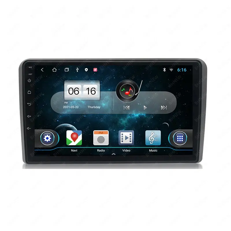 Android Car Radio Multimedia Video Player For Audi A3 8P S3 RS3 Sportback 2003-2011 Navigation GPS No DVD