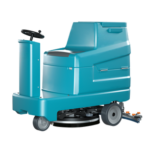 New <b>Electric</b> Ride-On Commercial Floor <b>Scrubber</b> 350mm Cleaning Width Industrial Cold Water Cleaning Machine Mall Supermarket - Product Image 1