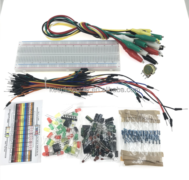Home of Electronics Enthusiast Basic Components Set Suitable for Arduino Electronics Production DIY Learning Kit