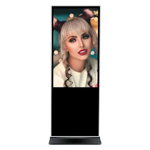 New design fashion 43 inch 3840*2160 digital signage and displays lcd screen advertisement display machine