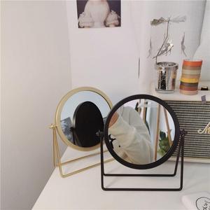 Cermin meja rias cermin bulat berputar 360 derajat, penjualan laris Modern dan tahan lama - Product Image 3