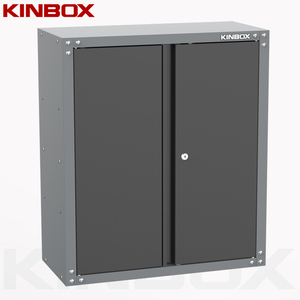 Kinbox Garage <b>Unit</b> 2-Door <b>Storage</b> Cabinet Tools Box Fixed to <b>Wall</b> for Home Garage DIY 20WC26201 2-Door Tool Boxes fo - Product Image 6