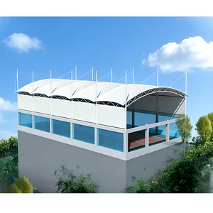 Structures de toiture tendue en membrane PVDF pour complexes multisports : terrains de tennis, terrains de football, terrains de basketball, toitures sportives - Product Image 4