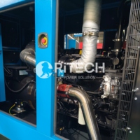 Générateurs diesel Cummins 350 kVA 100 kVA 110 kVA 120 kVA 150 kVA 200 kVA triphasés, type silencieux, à châssis ouvert, prix usine