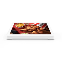 Venta caliente 8 pulgadas RK3128 Quad Core tableta comercial 1GB RAM + 16GB ROM para menú de pedido señalización digital pantalla de menú entretenido