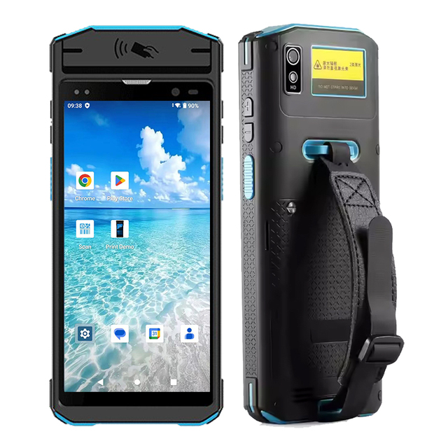 Rugged Android PDA 1D 2D Barcode QR Code Scanner Internal UHF RFID Reader Mobile 4G Handheld Data Collection Terminal
