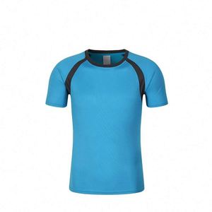 T-shirt de course athlétique pour homme à manches courtes, séchage rapide, respirant, imprimé par sublimation, motif vibrant, idéal pour l'été et le marathon - Product Image 2