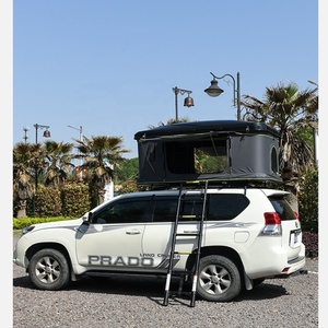 Tente de toit en ABS durable | <span class=keywords><strong>Abri</strong></span> pliant en tissu Oxford pour camionnettes et SUV tente de camping tout-terrain avec conception coupe-vent - Product Image 4