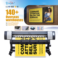 Impresora de Inyección de Tinta Eco Solvente Yinghe 1900I, Nueva, de Formato Ancho de 1.89M, Rollo a Rollo, Totalmente Automática, para Pancartas, Vinilo, Papel Fotográfico