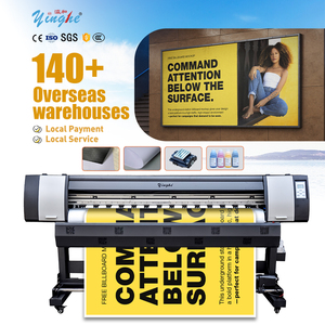 Impresora de inyección de tinta con tinta eco-solvente Yinghe 1900I de 1.89 m de ancho para impresión rollo a rollo en vinilo, papel fotográfico y pancartas. - Product Image 1