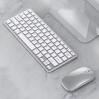 Combo de Teclado y Ratón Bluetooth, Diseño Alemán, Delgado, Estándar, 2.4ghz, Inalámbrico
