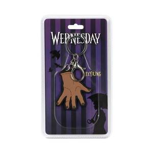 Llavero <span class=keywords><strong>de</strong></span> la marca Wednesday Thing, color blanco roto - Product Image 2