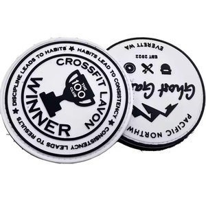 Dedicated Customized Factory Direct 3D Soft Rubber Silicone Polyvinyl Chloride Hook And Loop Emblem pvc patch - Product Image 3