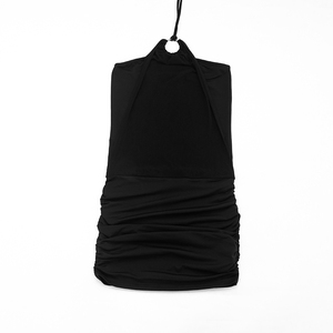 Viviblook Y26DS083 Vestido Casual de Verano para Mujer, Nuevo Vestido Ajustado Tipo Halter para Damas - Product Image 6