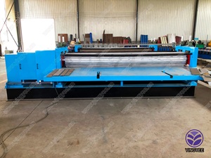 Sıcak satış enine ince oluklu levha şekillendirme makinesi çatı/hızlı hız galvanizli ince oluklu yapma makinesi - Product Image 2