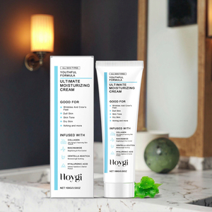 Crema Facial Blanqueadora, Iluminadora, Hidratante, Antienvejecimiento, Antiarrugas, Reafirmante con Colágeno, Ácido Hialurónico y Niacinamida - Product Image 6