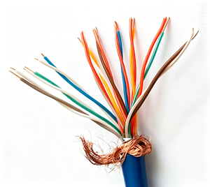 Cable de Comunicación para Minas MHYAV, Blindaje de Lámina de Aluminio, Cubierta de PVC, Retardante de Llama, Intrínsecamente Seguro, IP53, 120 Impedancia - Product Image 1
