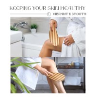 Brosse de bain en bambou rayé naturel en forme de jambe de poulet, poils de sisal ferme, brosse exfoliante pour le corps, brosse pour gommage corporel à sec