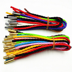 Pulsera de cordón trenzado rojo de 3 mm con diseño geométrico, accesorios de joyería para pulseras de regalo al por mayor - Product Image 5