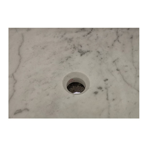China Wholesale Super Quality Square Natural Stone <strong>Hand</strong> <strong>Wash</strong> Basin Italian Carrara White Marble Basin <strong>Set</strong> - Product Image 5