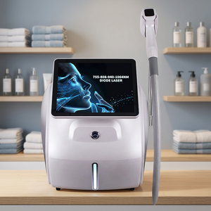Appareil portable d'épilation au laser à diode 755-808-1064nm Épilation permanente par point de congélation et rajeunissement de la peau Appareil de beauté - Product Image 1
