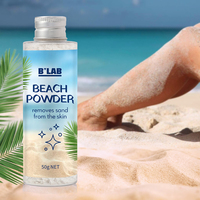 Crème hydratante pour le corps Dissolvant de sable Poudre de plage Natrual Reef Lotion de soin de la peau sûre Poudre nettoyante Sable élimine la crème corporelle