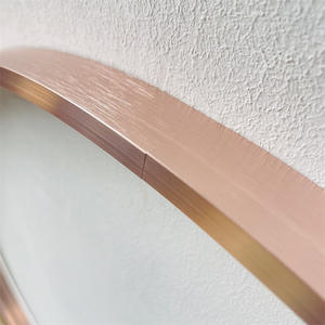 Cadre de peinture à l'huile rond en aluminium simple moderne cadre intérieur en toile à l'huile pour cadre <span class=keywords><strong>photo</strong></span> en métal de diamètre intérieur de 30cm - Product Image 2