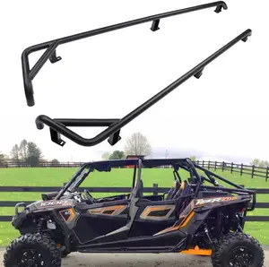 UTV 4x4 Nerf Bars Rock Sliders Side Step Fit for Polaris RZR XP4 1000 Turbo 900 - 4 Doors 2014-2022