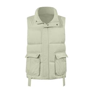 Women Padded Utility Vest Sleeveless Cargo Jacket Multi Pocket Winter Outerwear - Product Image 5