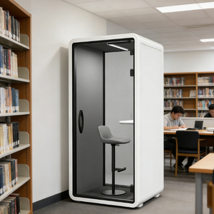 Cabine Acoustique Individuelle Moderne et Durable avec LED <span class=keywords><strong>Anti</strong></span>-Éblouissement 4000K en Alliage d'Aluminium Aéronautique - Product Image 3